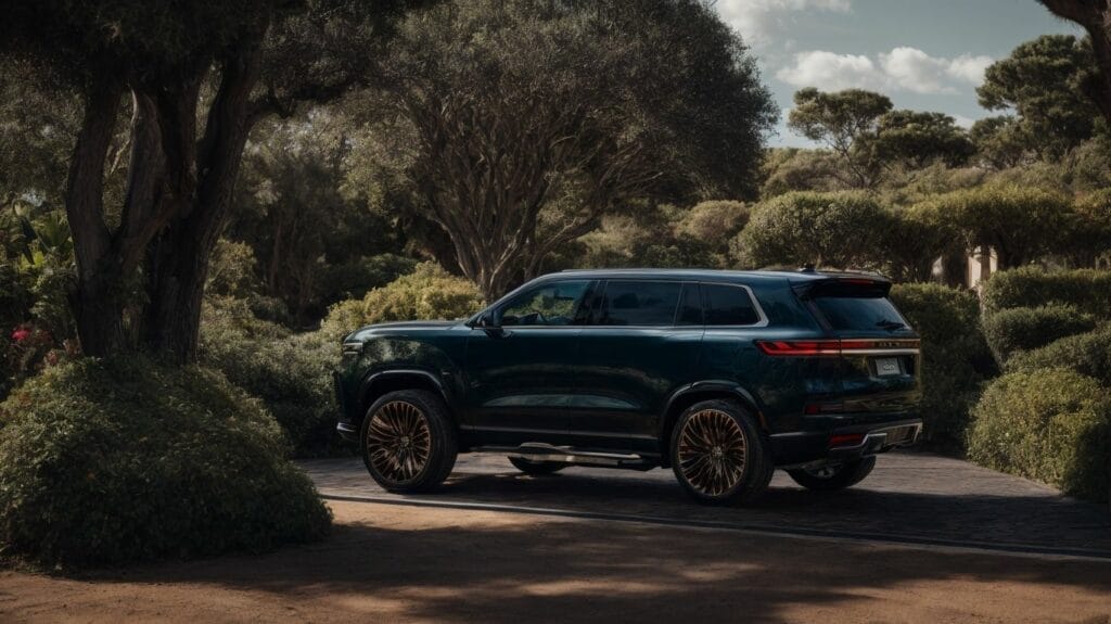 The 2020 Chevrolet Tahoe, the most expensive SUV on the market, is parked on a driveway.